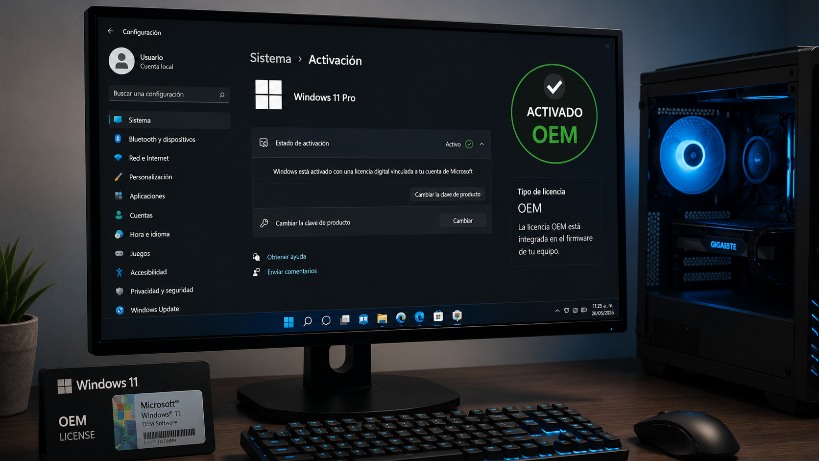Cómo activar Windows 11 legalmente paso a paso (2026)