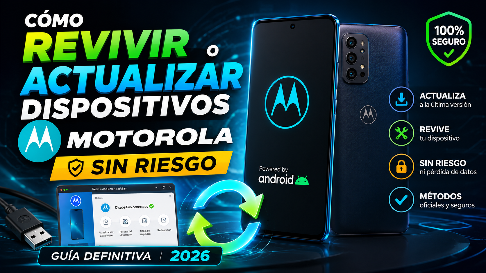 Cómo Revivir o Actualizar Cualquier Motorola | Sin Riesgo 2026